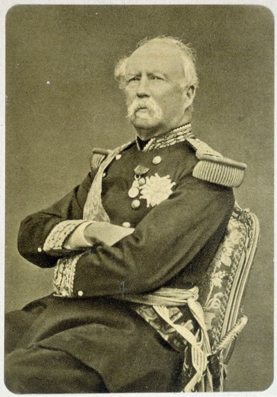 Portrett av Mac Mahon mellom 1865 og 1875. av Unknown photographer