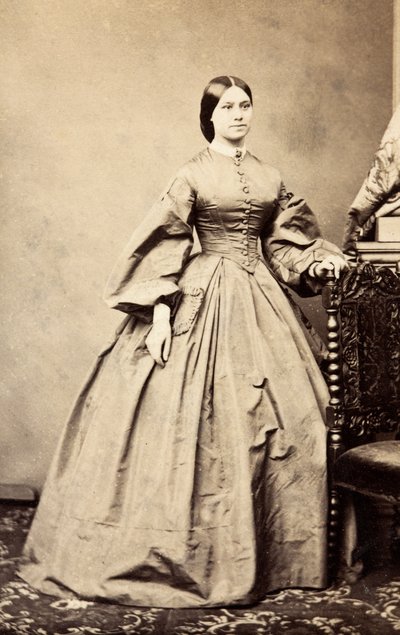 Portrett av frøken Eva Bainbridge av Unknown photographer