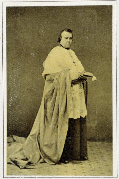 Portrett av Monseigneur Lavigerie (1825 - 1892) i 1869 av Unknown photographer