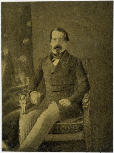 Portrett av Napoleon III: "" Presidentprinsen (1852). av Unknown photographer