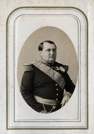 Portrett av Napoleon Jerome (Napoleon-Jerome) Bonaparte (1822-1891). av Unknown photographer