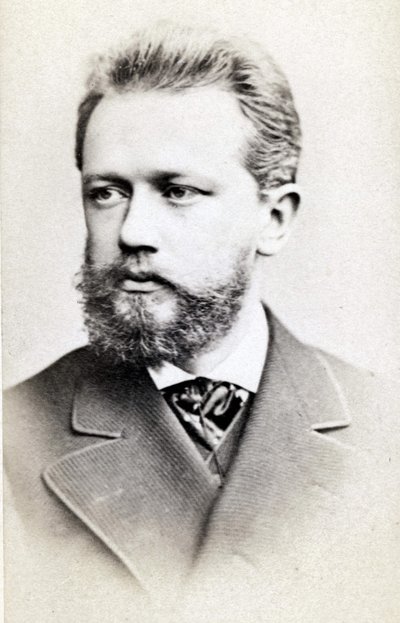Portrait of Piotr or Petr Ilyich Tchaikovsky (or Tchaikowsky av Unknown photographer