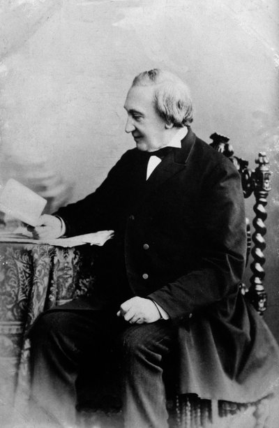 Portrett av Robert Franz (s/hv-bilde) av Unknown photographer