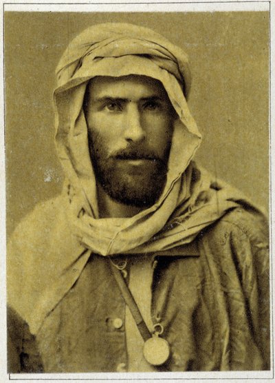 Portrett av Savorgnan de Brazza i 1882. av Unknown photographer