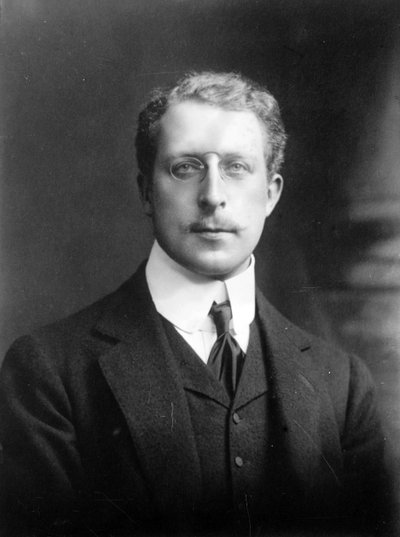 Portrett av Belgias konge Albert I (1875–1934). av Unknown photographer
