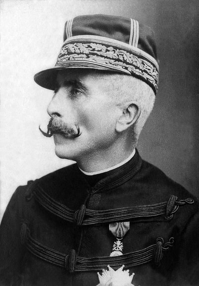 Portrett av Marquis Gaston Alexandre Auguste de Galliffet (1830-1909), general for den franske Armee. av Unknown photographer