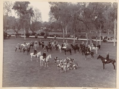 Peshawar Vale Hunt av Unknown photographer