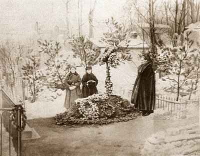 Familien til den russiske forfatteren Fjodor Dostojevskij (Dostojevskij eller Dostojevskij av Unknown photographer