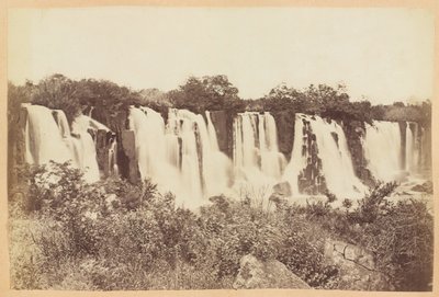 Umgeni Falls, Natal-provinsen, Sør-Afrika, 1882 ca av Unknown photographer