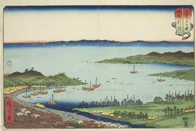 Echigo Niigata - Echigo-provinsen (Echigo Niigata) - Echigo-provinsen (Echigo Niigata) av Utagawa Hiroshige