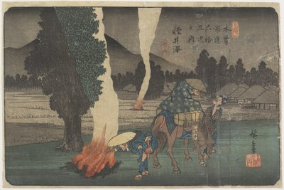 av. 19 Karuizawa, 1830-1844 av Utagawa Hiroshige