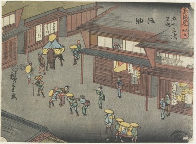 av. 35 Olje, 1847-1852 av Utagawa Hiroshige