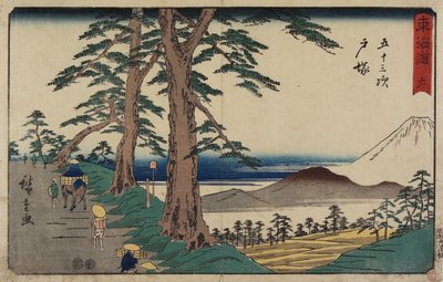 av. 6 Totsuka, 1847-1852 av Utagawa Hiroshige