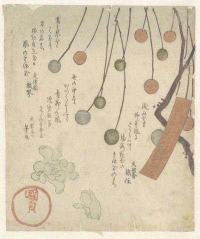 Godterisboller av Utagawa Kunisada (I)