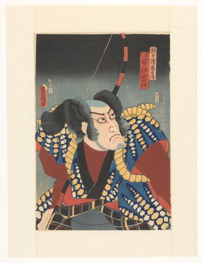 Sotogahama no Nambei med sløyfe på ryggen av Utagawa Kunisada (I)