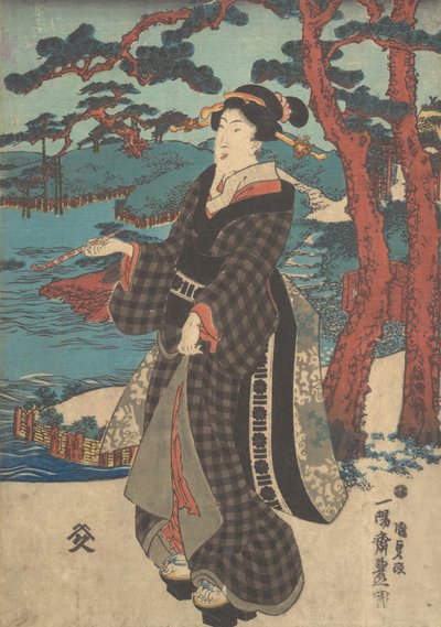 Skrive ut. av Utagawa Kunisada