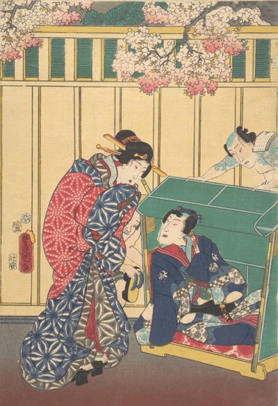 Skrive ut. av Utagawa Kunisada
