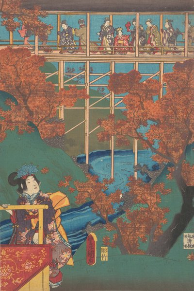 Skrive ut. av Utagawa Kunisada