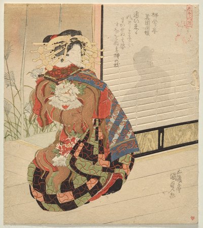 Vind, fra serien Bird and Flower, Wind and Moon av Utagawa Kunisada