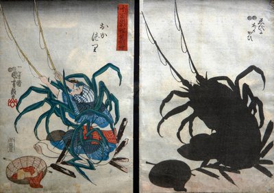 Sinne;.. 1848 av Utagawa Kuniyoshi