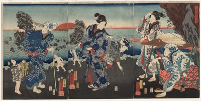 Soloppgang ved Futami Bay av Utagawa Kuniyoshi