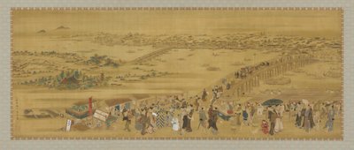 Rokoku B grunn av Utagawa Toyoharu