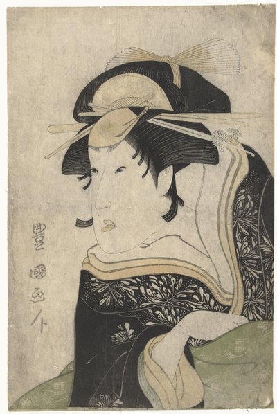 Portrett av Segawa Kikunojo III av Utagawa Toyokuni (I)
