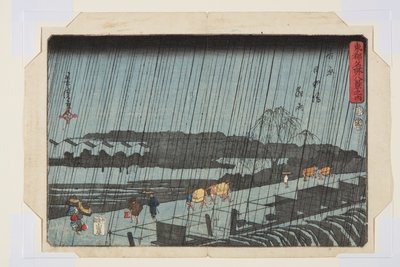 nattkø ved yoshiwara japan dzutsumi (Yoshiwara japan dzutsumi yau) av Utagawa Yoshitora