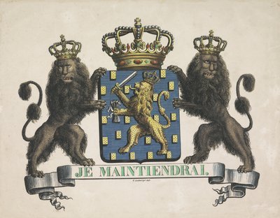 Våpenskjold fra kongeriket Nederland, 1815 av V. Labargé