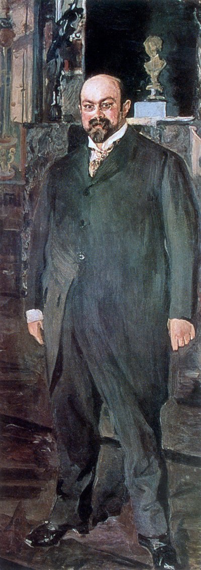 Portrett av Mikhail Abramovich Morozov, 1902 av Valentin Serov