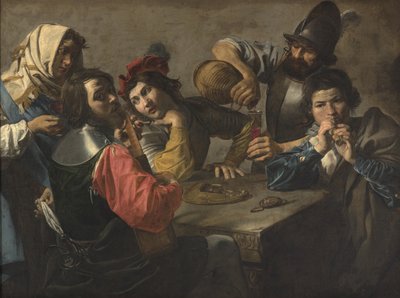 Konserten (olje på lerret) av Valentin de Boulogne