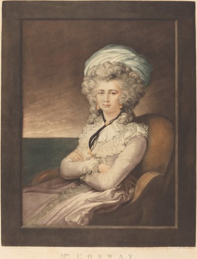 Maria Cecilia Louisa Cosway, 1787. av Valentine Green
