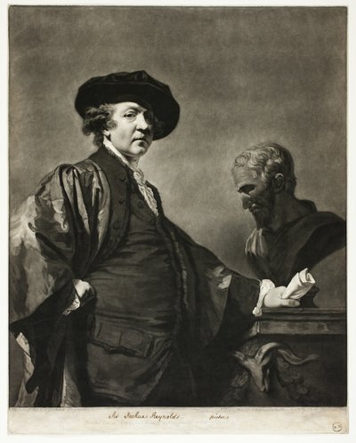Sir Joshua Reynolds av Valentine Green