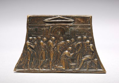 Kristus vasker apostlenes føtter, 1500-tallet. av Valerio Belli