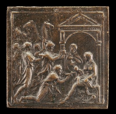 The Adoration of the Magi, 1537 eller senere. av Valerio Belli