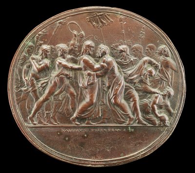 The Betrayal of Christ, 1525 eller senere. av Valerio Belli