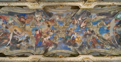 Voldtekten av Proserpina (fresco) av Valerio Castello