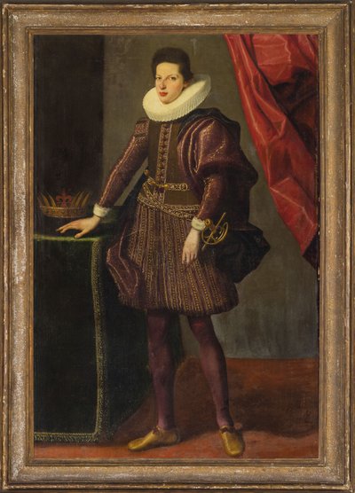 Portrett av Ferdinando II de' Medici, storhertug av Toscana 1610-1670. av Valore Casini