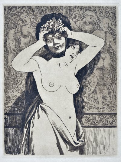 Masken (tegning) av Valère Bernard