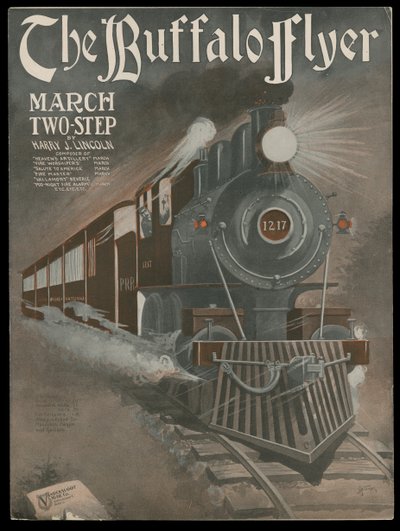 The Buffalo Flyer, ca. 1770-1959 (trykk) av Vandersloot Music Publishing Company