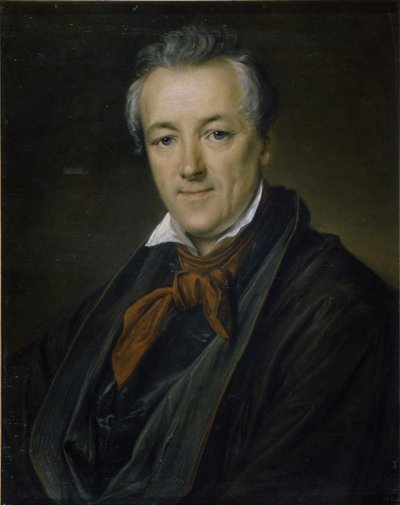 Portrett av maleren Pyotr Fyodorovich Sokolov 1791-1848, 1833 av Vasili Andreevich Tropinin