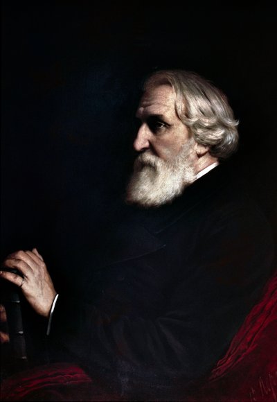 Portrett av Ivan Sergeevich Turgenev (Turgenev av Vasili Grigorevich Perov