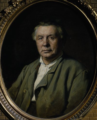 Portrett av maleren P. S. Stepanov, 1870 av Vasili Grigorevich Perov