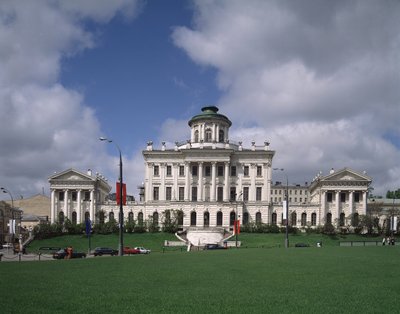 Pashkov-huset i Moskva, 1784-1786 av Vasili Ivanovich Bazhenov