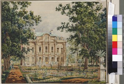 Egen Dacha av keiser Alexander II i Peterhof av Vasili Semenovich Sadovnikov