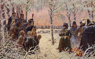 Fanget med armer – Skyt dem (fargelitografi) av Vasili Vasilievich Vereshchagin