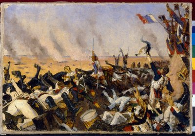 The End of The Battle of Borodino 26. august 1812 (The End of The Battle of Borodino 26. august). av Vasili Vasilievich Vereshchagin
