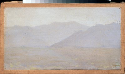 Morning in Kashmir (India) - Maleri av Vasili Vasilyevich Vereshchagin (Vassili Vereshchagin) (1842-1904), olje på lerret av Vasili Vasilievich Vereshchagin