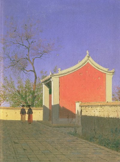 Solonenes møtehus, Ak-Kent, 1869-70 av Vasili Vasilievich Vereshchagin