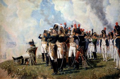 Napoleon Bonaparte på Borodino-høydene, 1897 av Vasili Vasilievich Vereshchagin